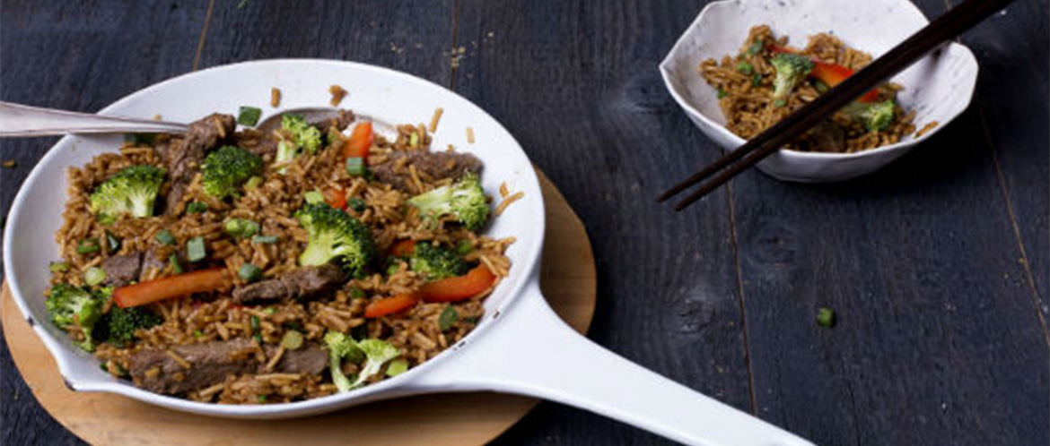 Asian BBQ Fried Rice