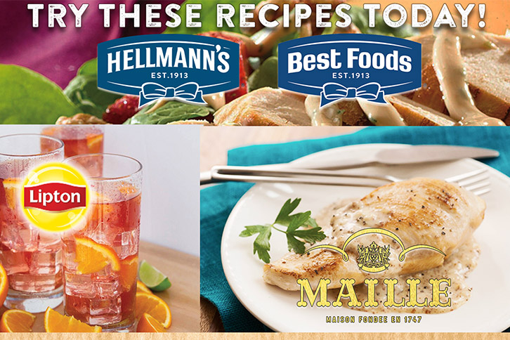 Quick & Easy Recipes hbf lipton maille